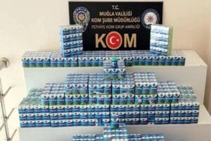 Muğla'da, polisin d&uuml;zenlediği operasyonda 936&nbsp;sahte merhem ele ge&ccedil;irilirken, 1 ş&uuml;pheli