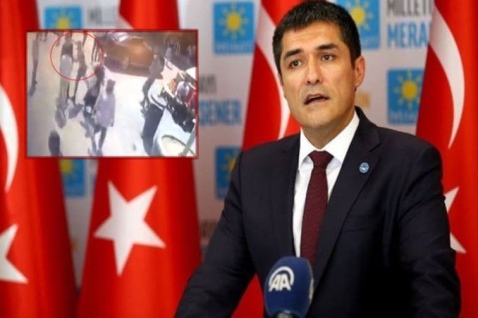İYİ Parti İstanbul İl Başkanı Buğra Kavuncu yumruklu saldırıya uğradı.