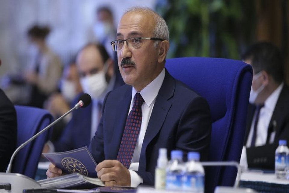 Bakan Elvan, "Salgının başından bug&uuml;ne kadar merkezi y&ouml;netim b&uuml;t&ccedil;esinden 79