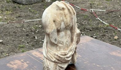 Saraçhane’deki kazıdan Roma heykeli çıktı