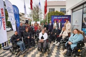 İzmir B&uuml;y&uuml;kşehir Belediyesi desteğiyle y&uuml;r&uuml;t&uuml;len Engelsiz İzmir Projesi kapsamında, Gaziemir&rsquo;in