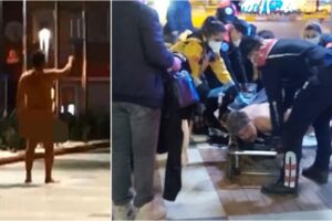 Aydın'ın Nazilli ilçesinde, alkollü olduğu öne sürülen Ersoy Ö. (51)