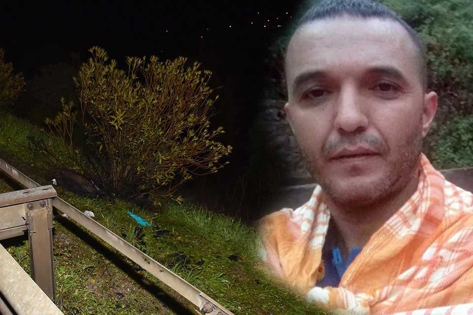 İZMİR'in Buca il&ccedil;esinde, ateşe verilen valizde Metin &Ccedil;etinkaya'nın (40) cesedinin