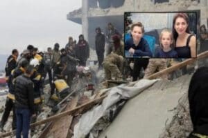 Ukrayna'daki savaştan ka&ccedil;an Yulia Petrova ve iki oğlu, Hatay'ın Antakya