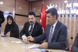 AK Parti'den milletvekili aday adayı olmak i&ccedil;in Ağrı Belediye Başkanlığı