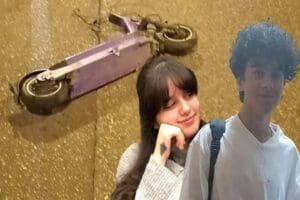 Antalya'da otomobilin &ccedil;arptığı scooter'daki Mahmut Yağız Balcı (18) ile Ada