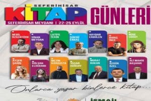 Seferihisar Belediyesi tarafından d&uuml;zenlenen 1. Seferihisar Kitap G&uuml;nleri, 22 Eyl&uuml;l-25