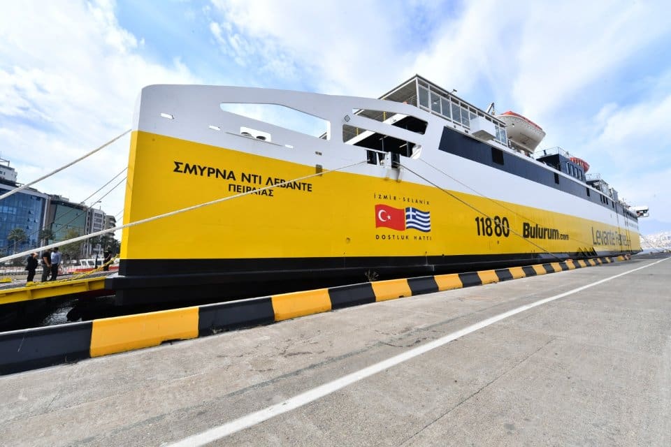 İzmir ile Selanik arasında yapılacak seferler kapsamında "Smyrna di Levante"