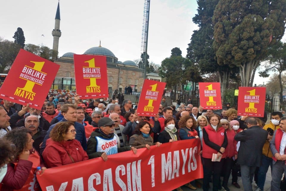 Sivil toplum &ouml;rg&uuml;tleri ve sendikalar, 1 Mayıs İş&ccedil;i ve Emek&ccedil;i