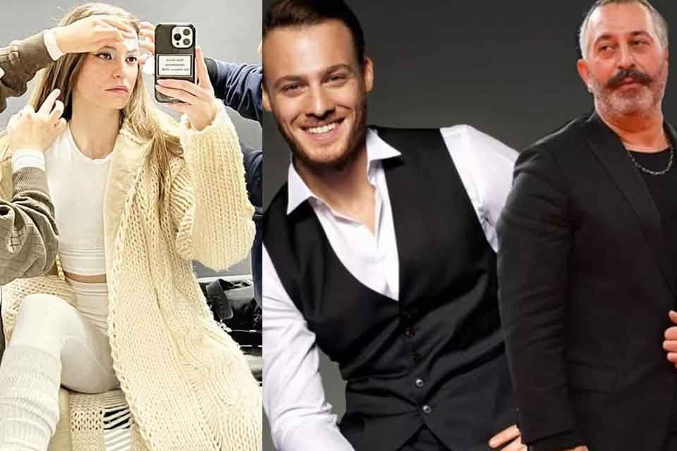Aynadan &ccedil;ektiği bir fotoğrafını Instagram'da paylaşan Serenay Sarıkaya'nın telefon kılıfındaki