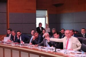 Meclis KİT Komisyonu&rsquo;nda TRT&rsquo;nin denetim raporu g&ouml;r&uuml;ş&uuml;rken TRT Y&ouml;netim Kurulu