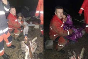 Hatay'da yıkılan 5 katlı m&uuml;ft&uuml;l&uuml;k lojmanının altında kalan Şevval Deniz'i