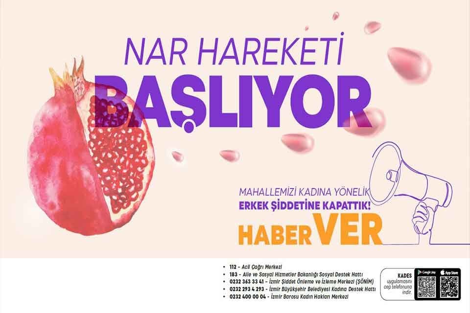 İzmir Gazeteciler Cemiyeti (İGC), &lsquo;NAR-Kadın ve LGBTİ+ odaklı Şiddete Karşı