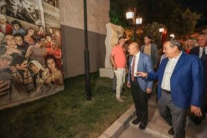 Konak Belediyesi&rsquo;nin Basmane&rsquo;deki 200 yıllık tarihi binayı ve avlusunu restore