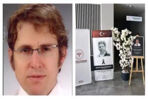 Konya Şehir Hastanesi'nde tabancayla vurularak &ouml;ld&uuml;r&uuml;len Dr. Ekrem Karakaya i&ccedil;in