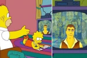 Amerika'da uzun yıllar yayınlanan The Simpsons dizisinin Sedat Peker&rsquo;in videolarını