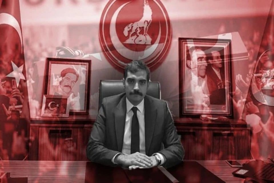 Eski &Uuml;lk&uuml; Ocakları Genel Başkanı Sinan Ateş'in başkentte sokak ortasında