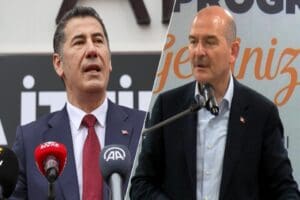 Ata İttifakı cumhurbaşkanı adayı&nbsp;Sinan Oğan, Samsun'daki bir otelde d&uuml;zenlediği basın