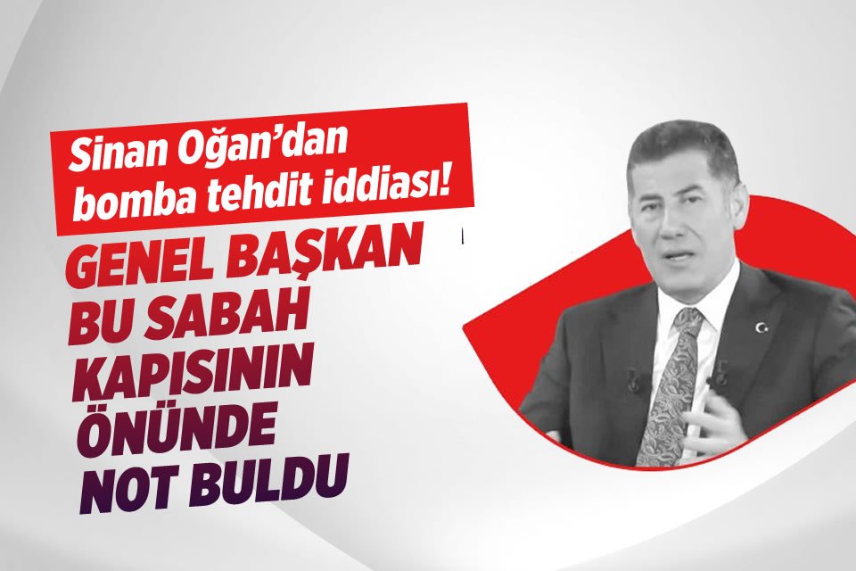 "Ankara'da Neler Oluyor" programına katılan Sinan Oğan, ATA İttifakı'nın tehdit