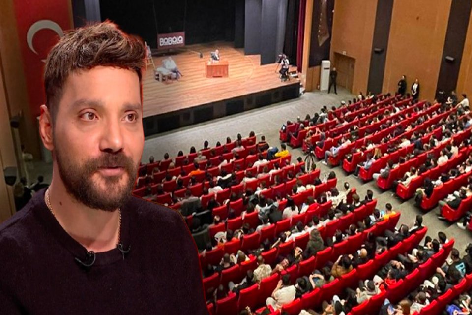 Oğuzhan Uğur’un sunduğu Mevzular Açık Mikrofon isimli programın çekiminde bu