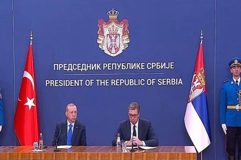 Cumhurbaşkanı Erdoğan ile Sırp mevkidaşı Vucic ile bir araya geldi.