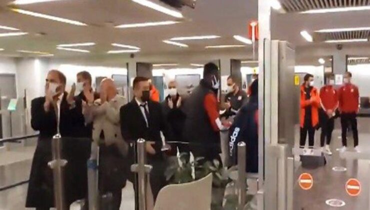 Sivasspor kafilesine havalimanında mahsur kaldı