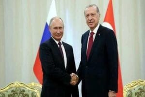 Cumhurbaşkanı Recep Tayyip Erdoğan ve Rusya Devlet Başkanı Vladimir Putin,