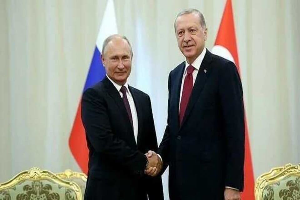 Cumhurbaşkanı Recep Tayyip Erdoğan ve Rusya Devlet Başkanı Vladimir Putin,