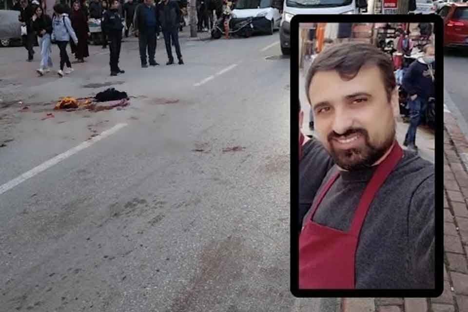 Afyonkarahisar'da sokak ortasında tartıştığı kişiler tarafından boynundan bı&ccedil;aklanan Engin Taş