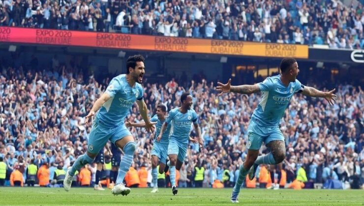 Son maçlar nefes kesti: Premier Lig'de şampiyon Manchester City