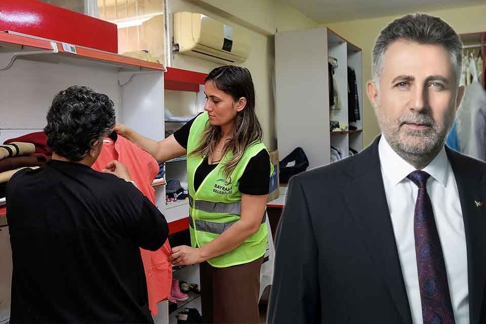 Bayraklı Belediyesi'nin hayırseverler ile ihtiya&ccedil; sahipleri arasında k&ouml;pr&uuml; olan Sosyal