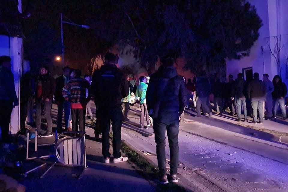 MUĞLA'nın Bodrum il&ccedil;esinde, sosyal medya &uuml;zerinden tartışan akraba iki grup