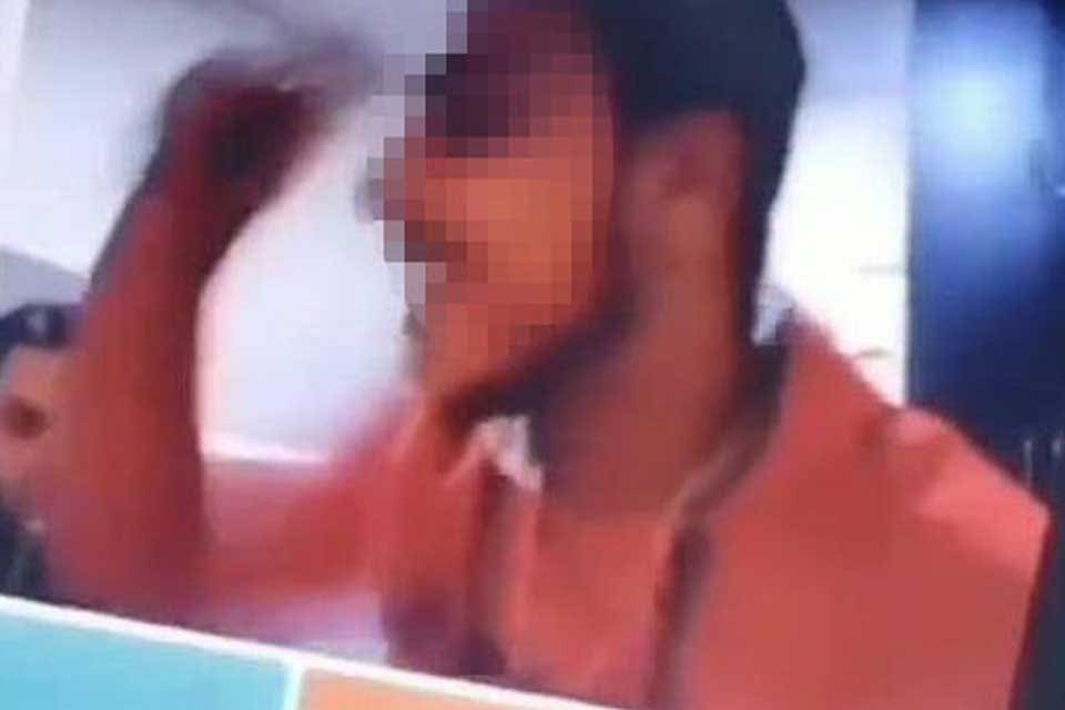 Sosyal medyada g&ouml;r&uuml;nt&uuml;l&uuml; konuştuğu kişiye T&uuml;rk kadınlarına y&ouml;nelik ağza alınmayacak