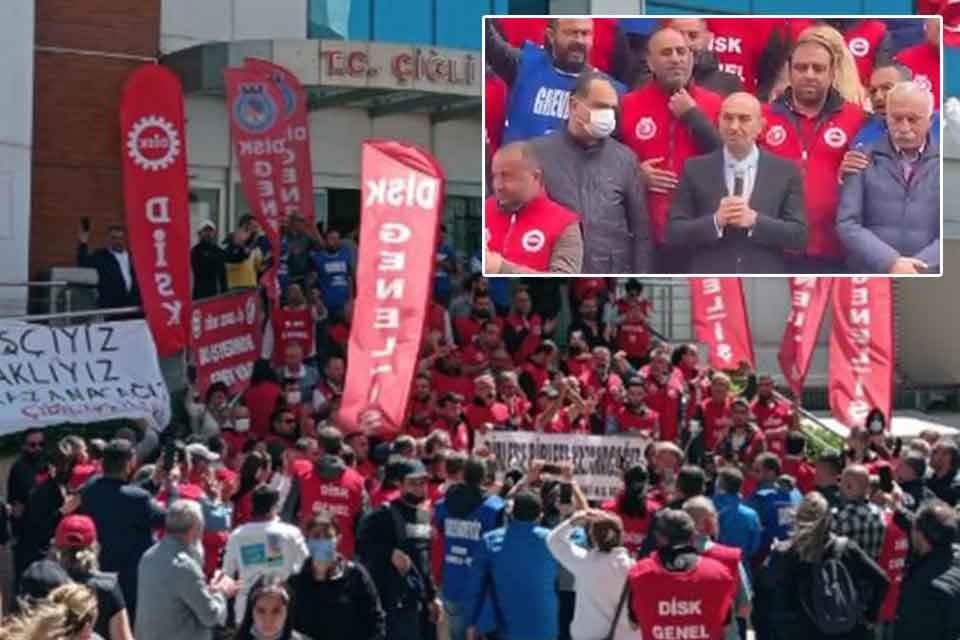&Ccedil;iğli Belediyesi iştiraki olan &Ccedil;ibel A.Ş. ile Genel-İş İzmir 8