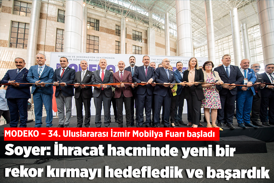 İzmir Büyükşehir Belediyesi’nin ev sahipliğinde Fuar İzmir’de düzenlenen MODEKO –