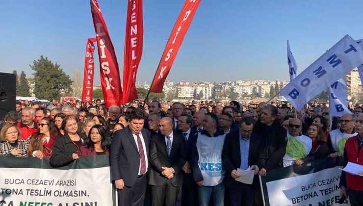 Soyer İzmir'den Türkiye'ye seslendi: 'Buca Cezaevi Türkiye'nin dayanışmasıdır, sahip çıkacağız'