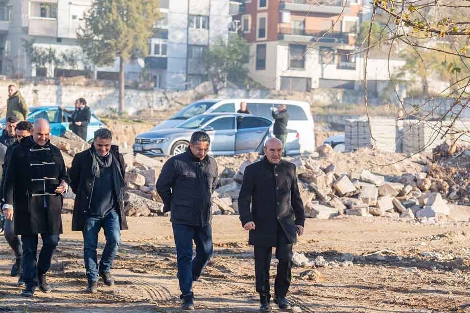 İzmir B&uuml;y&uuml;kşehir Belediye Başkanı Tun&ccedil; Soyer, Buca Cezaevi arazisinin &Ccedil;evre,