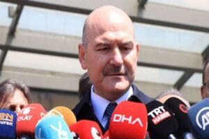 İ&ccedil;işleri Bakanı S&uuml;leyman Soylu, Bursa'da cezaevi aracına bombalı saldırı ile