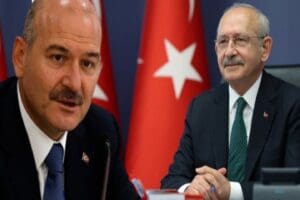 İ&ccedil;işleri Bakanı S&uuml;leyman Soylu, CHP Genel Başkanı Kemal Kılı&ccedil;daroğlu'na 1