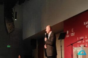 İ&ccedil;işleri Bakanı S&uuml;leyman Soylu, Ey&uuml;p'te Şehit aileleri, gaziler ve gazi