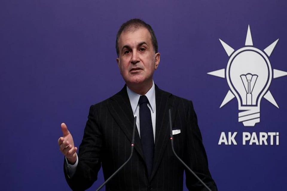 AK Parti S&ouml;zc&uuml;s&uuml; &Ouml;mer &Ccedil;elik, İyi Parti İstanbul İl Başkanlığı'nın