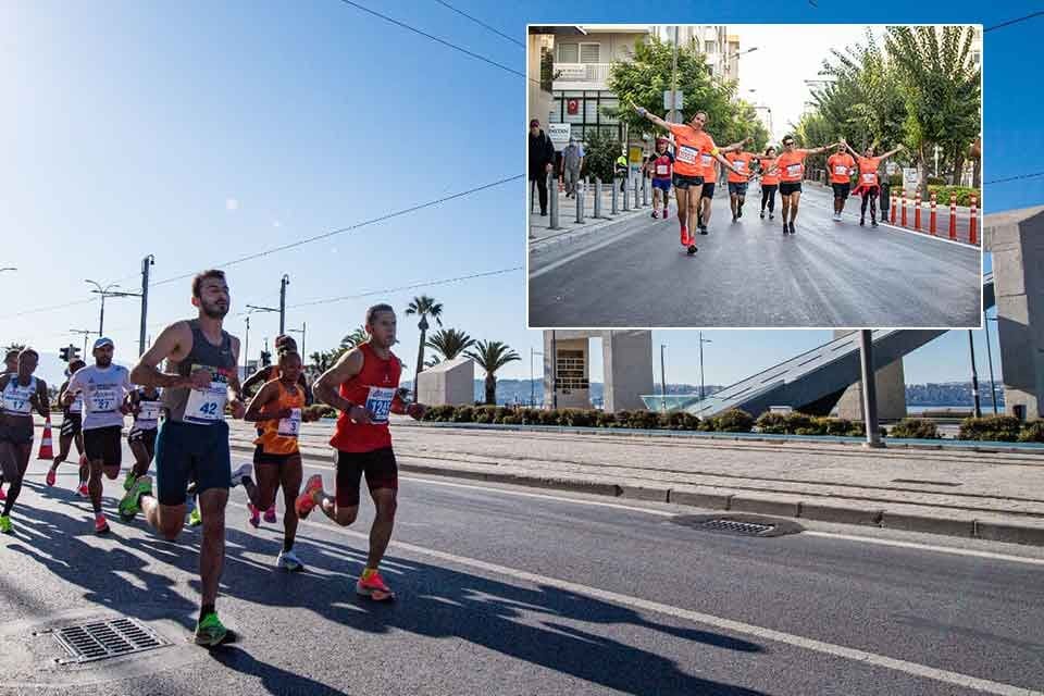 17 Nisan Pazar g&uuml;n&uuml; &uuml;&ccedil;&uuml;nc&uuml;s&uuml; koşulacak Maraton İzmir &ccedil;er&ccedil;evesinde d&uuml;zenlenecek
