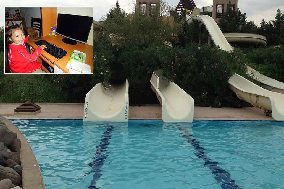 İzmir'in Bal&ccedil;ova il&ccedil;esinde, 9 yıl &ouml;nce ailesiyle gittiği su parkında,