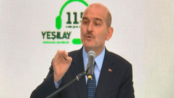 Süleyman Soylu Yeşilay Danışmanlık Merkezi açılış töreninde konuştu