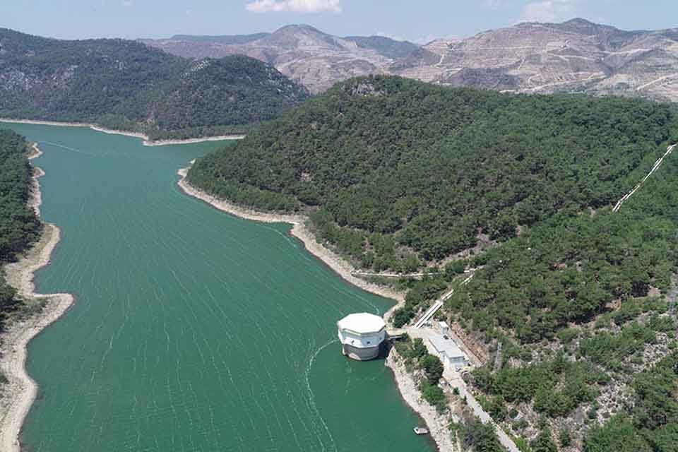 İZMİR'in önemli miktarda su ihtiyacını karşılayan ve aktif doluluk oranı