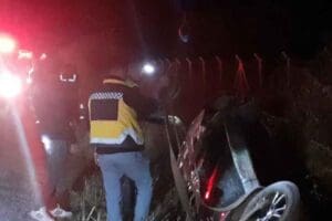 Aydın'ın Didim il&ccedil;esinde kontrolden &ccedil;ıkıp, takla atan otomobilin s&uuml;r&uuml;c&uuml;s&uuml; Mahmut