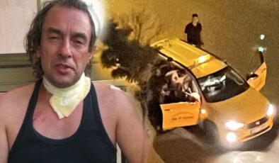 Taksici kabusu yaşadı… Isırdı, darbetti, aracı kaçırıp kaza yaptı