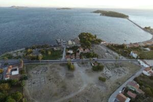 İzmir'in Urla il&ccedil;esindeki Klazomenai Antik Kenti'nde yapılan kazı &ccedil;alışmalarında kente