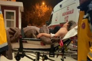 Bursa'nın İneg&ouml;l il&ccedil;esinde Nurg&uuml;l &Ccedil;. (23), tartıştığı eşi Meri&ccedil; &Ccedil;.