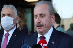 TBMM Başkanı Mustafa Şentop, Ramazan Bayramı&rsquo;nın birinci g&uuml;n&uuml;nde memleketi Tekirdağ'a